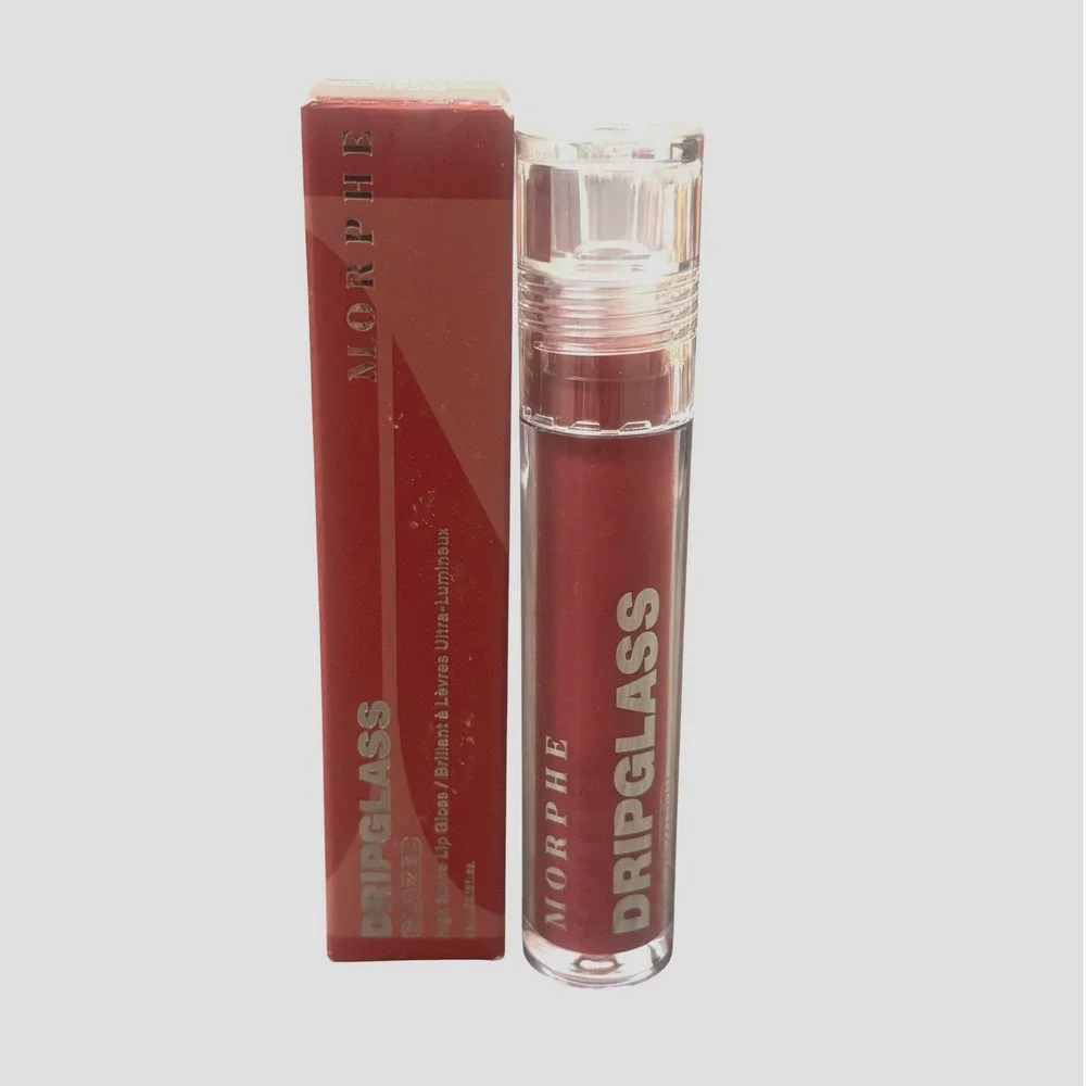 Morphe Dripglass Glazed High Shine Lip Gloss Shatterproof Mauve 3.6ml NEW